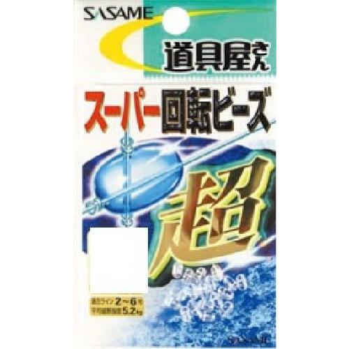 ささめ針(SASAME) P-405 道具屋スーパー回転ビーズ(透明) L