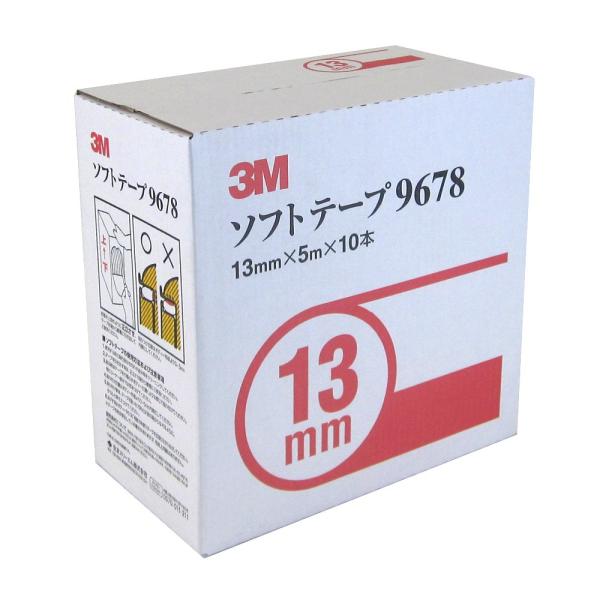 3M 9678 ソフトテープ 13MmX5M 10本入
