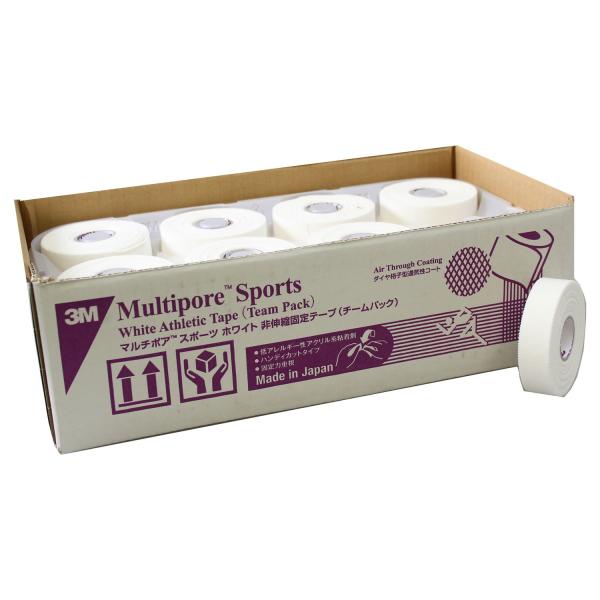 3M(スリーエム) テーピング マルチポアスポーツ ホワイト 19mm 32巻 2980TP19