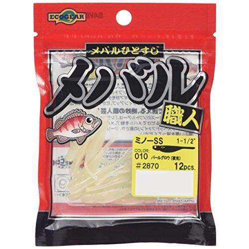 エコギア(Ecogear) ルアー メバル職人 ミノーSS 1-1/2インチ #010 パールグロウ...
