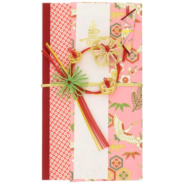 フロンティア 祝儀袋 寿 鶴と亀甲紋 SG-135