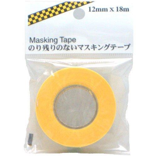 HCP のり残りのないマスキングテープ 12mm×18m│刷毛・塗装用具 その他 塗装用具
