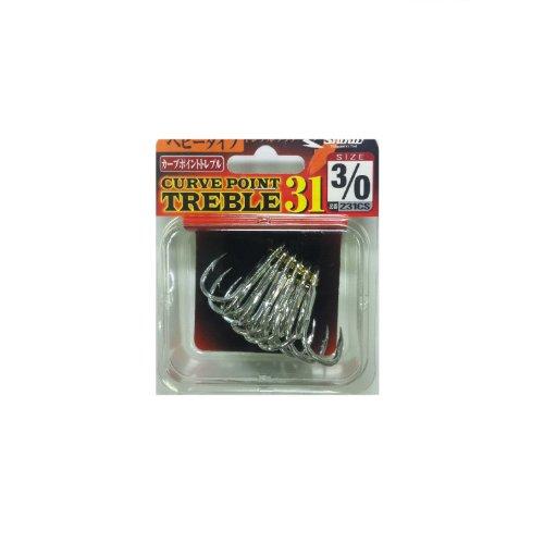 シャウト(Shout!) 231-CS カーブポイント トレブル31 2/0