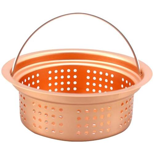 下村企販 排水溝 ゴミ受け 純銅製 浅型 【日本製】 13.4cm 抗菌 ぬめり 悪臭防止 銅イオン...