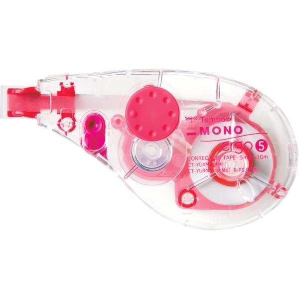トンボ鉛筆 修正テープ 5mm MONO モノエルゴ (人間工学形状の3D曲面ボディ) 詰め替えタイ...