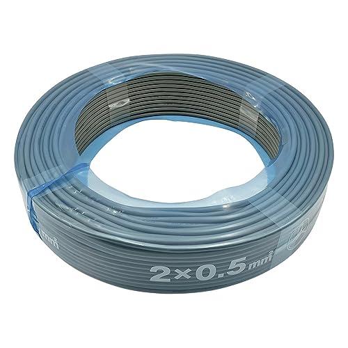 富士電線工業 ビニルキャブタイヤ丸形コード VCT-F 0.5sq×2c 100M巻き