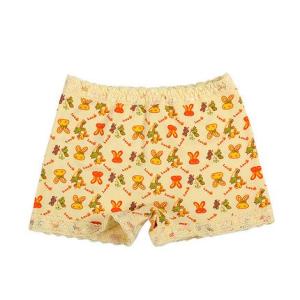 ウサギのパターンの女の子の下着二重のランダムな2つの綿100％の綿 (M)