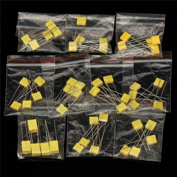 zmart ポリプロピレン フィルムコンデンサ 10種類* 5 PCS = 50 PCS KIT 1...