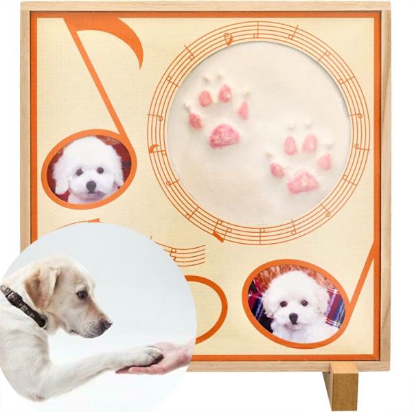 日本製 TVで紹介されました 犬の足型 犬の足形 犬足型 犬足形 犬の手形 猫の手形 オーナーズグッ...