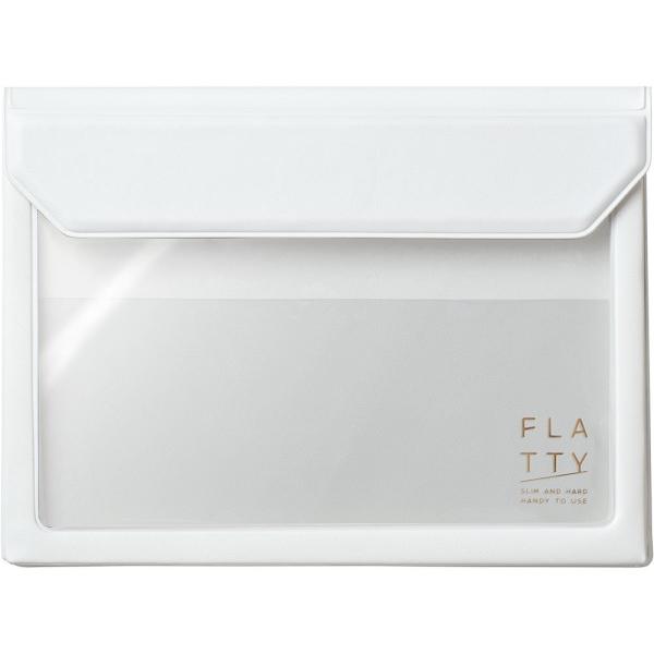 キングジム バッグインバッグ フラッティ FLATTY A6 白 5360シロ