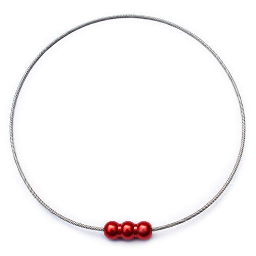 エルグ(erg) シナプスネックレスSPACY スペイシー スポーツネックレス (シルバー×フレアレ...