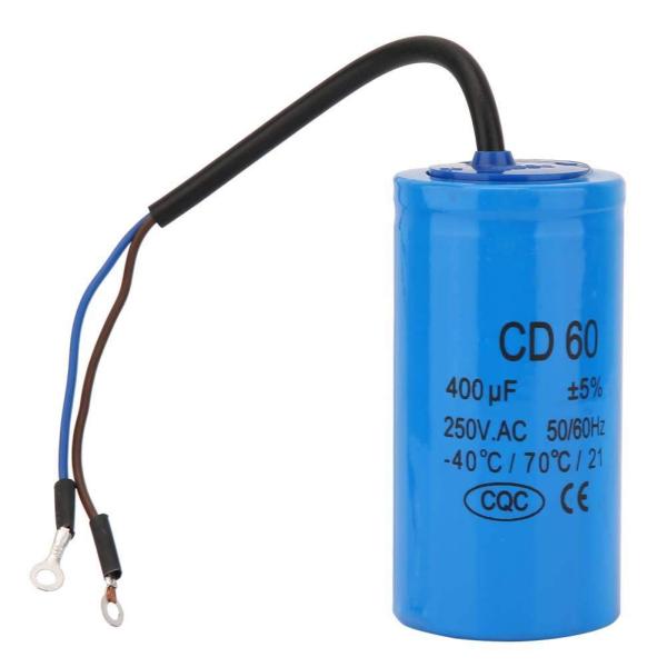 Acogedor 400uF 50/60Hz コンデンサ、CD60 運転コンデンサ、絶縁性と耐熱性に...