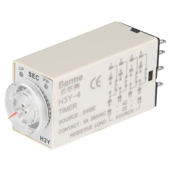 タイマリレー DC24V ソリッドステート・タイマ H3Y-4 (30s)