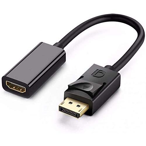 FAC DP to HDMIケーブル DisplayPort to HDMI変換ケーブル 1080P...