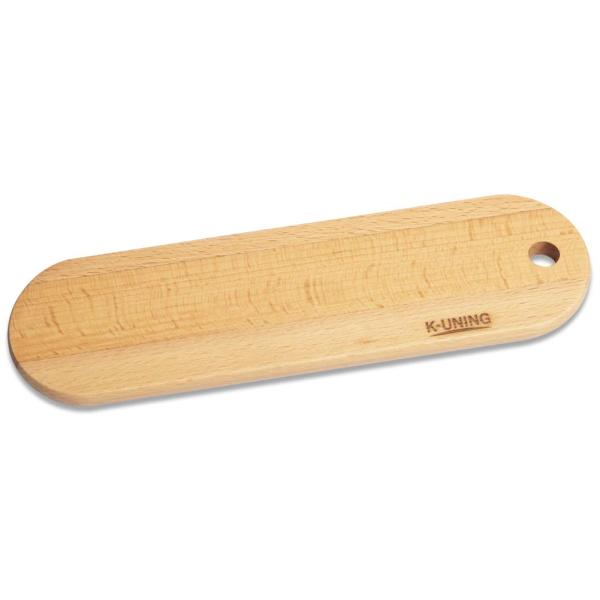 K-UNING 木製トレー 寿司プレート お漬物 サービング 和菓子 80×280mm 日系ウレタン...