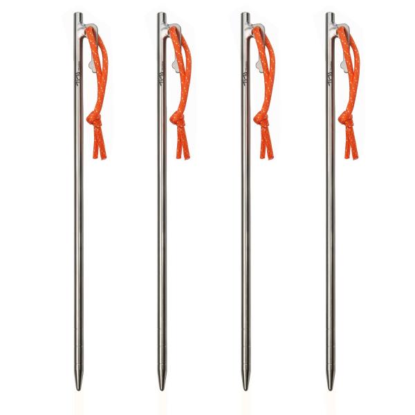 TiTo チタン合金テントペぐ，チタン合金テントの釘，チタン合金のテント釘、テントのくぎ、高?度 、...