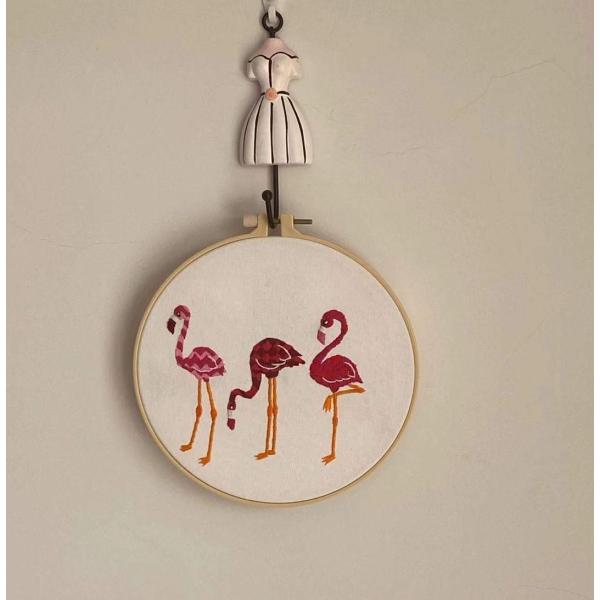 Pre-Printed Cotton Embroidery Kits,Easy for Starte...