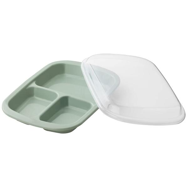 アンドエヌイー(&amp;NE) 楽ラク! ランチプレート Rakura ラクラ recopo グリーン 幅...