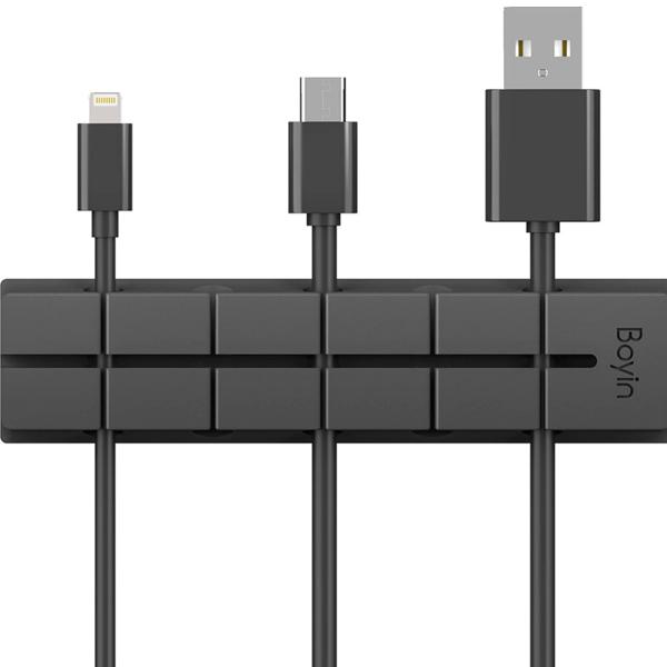 ケーブルホルダー ケーブルクリップ ケーブルまとめ ケーブル 収納 配線整理 デスク コンピュータデ...