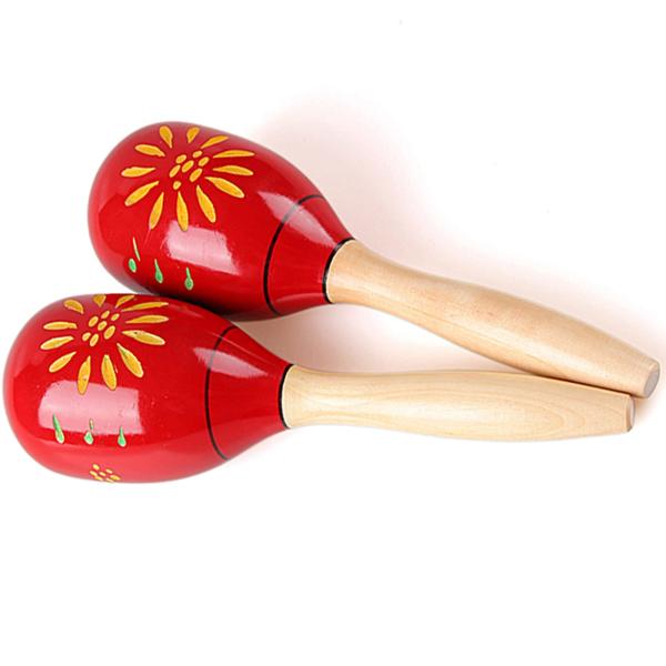 [TradeWind] マラカス Maracas ラテンパーカッション 木製 ウッド 打楽器 シェイ...