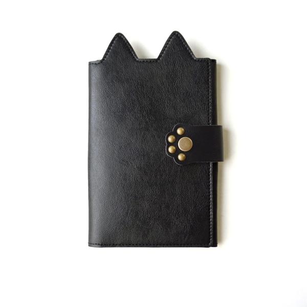 [やさしい靴工房 Belle &amp; Sofa] 母子手帳ケース ねこ 猫 ネコ お薬手帳 保険証 診察...