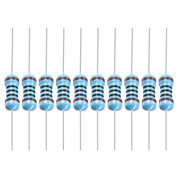 YOKIVE 100個 金属被膜抵抗器 100オーム抵抗器 1/2W 1%公差 鉛 DIY電子プロジ...