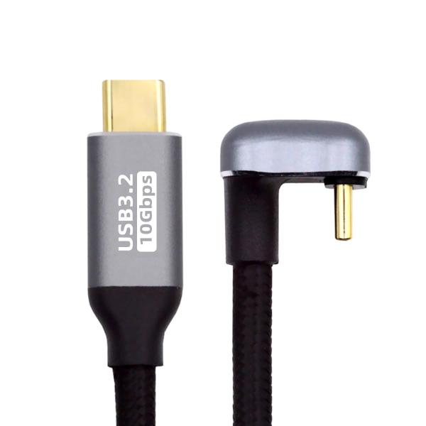 xiwai USB 3.1 USB-C Type C オス - オス ケーブル 10Gbps データ...