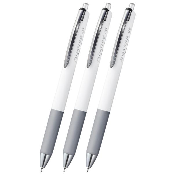 ぺんてる 油性 ボールペン フローチューン 0.5mm 黒 3本 BZN205A3AMZ