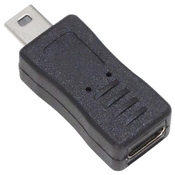 KAUMO USB 変換コネクタ (Type-Cメス/MiniUSBオス) USB2.0データ転送 ...