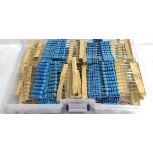 zmart 1300個 12W 0.5W 1% 1R~3Mオーム 130値 金属皮膜 抵抗器 詰め合...