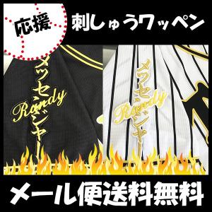 メール便送料無料】納期注意【ソフトバンクホークス 刺繍ワッペン 川瀬
