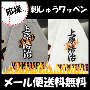 納期注意【読売ジャイアンツ 刺繍ワッペン 長嶋茂雄 ユニフォーム型