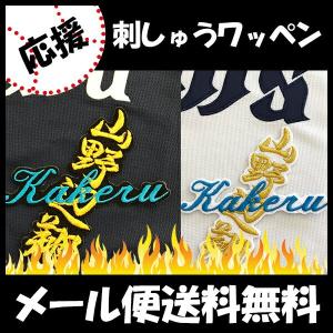 メール便送料無料】福岡 ソフトバンク ホークス 刺繍ワッペン 松本