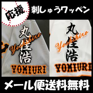 メール便送料無料】納期注意【読売ジャイアンツ 刺繍ワッペン 坂本