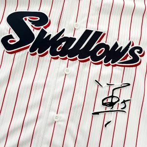 ☆送料無料☆東京 ヤクルト スワローズ 山田哲人 応援歌 黒布 刺繍