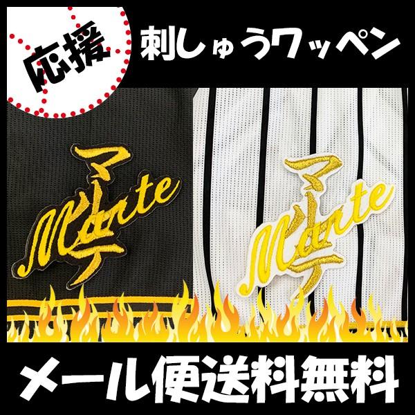 【【メール便送料無料】納期注意【阪神タイガース 刺繍ワッペン　マルテ ネーム】ジェフリー/応援歌/ユ...