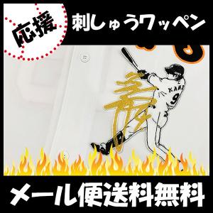 ☆送料無料☆読売 ジャイアンツ 巨人 菅野智之 背番号＆毛筆 応援 刺繍