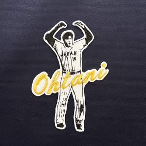 WBC 応援 刺繍ワッペン 大谷 シルエット3 ブロック体】大谷翔平/2023年