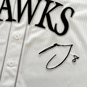 メール便送料無料】納期注意【ソフトバンクホークス 刺繍ワッペン 周東