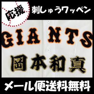 納期注意】読売 ジャイアンツ 巨人 刺繍ワッペン キャベッジ 応援歌