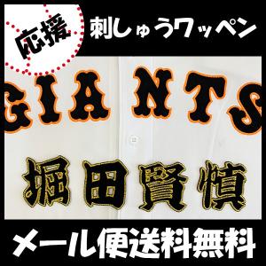 阪神タイガース 刺繍ワッペン 5点セット 筆記体【黒】桜ふち/ 選べる