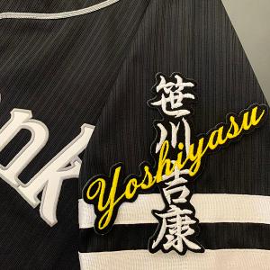 納期注意【広島カープ 刺繍ワッペン 平川 ネーム】平川蓮/応援歌