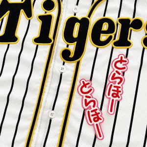 メール便送料無料】阪神 タイガース 刺繍ワッペン 及川 名前/及川雅貴