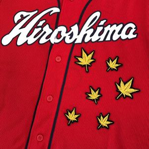 メール便送料無料】広島 カープ 刺繍ワッペン 鈴木 シルエット (3) 新