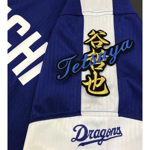 メール便送料無料】納期注意【ソフトバンクホークス 刺繍ワッペン 松本