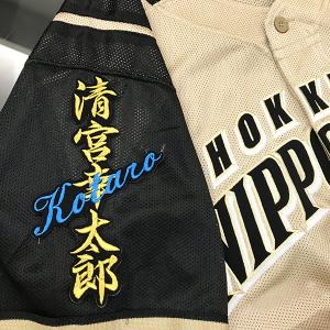 メール便送料無料】北海道 日本ハム ファイターズ 刺繍ワッペン 清宮