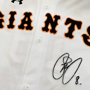 ☆送料無料☆中日 ドラゴンズ 大島洋平 背番号 & 毛筆 ホーム