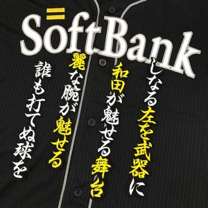 メール便送料無料】福岡 ソフトバンク ホークス 刺繍ワッペン 柳田