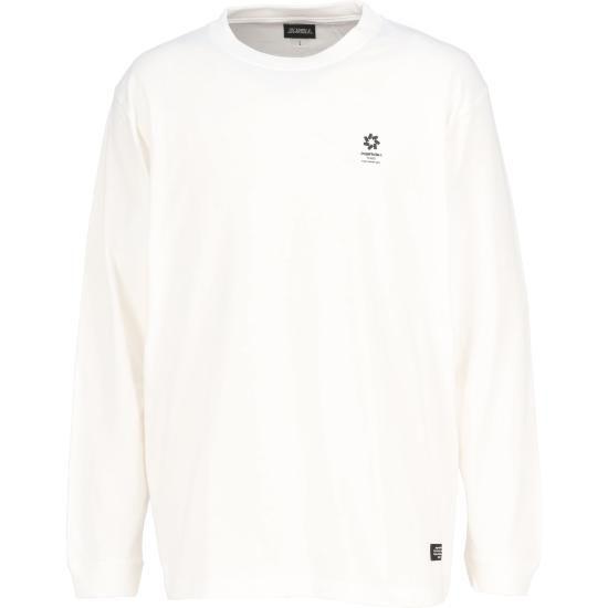 HEPTAGRAM LOGO L/S TEE - WHT
