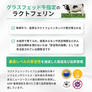 ラクトフェリン 高純度 3袋 90日分 完全無...の詳細画像4